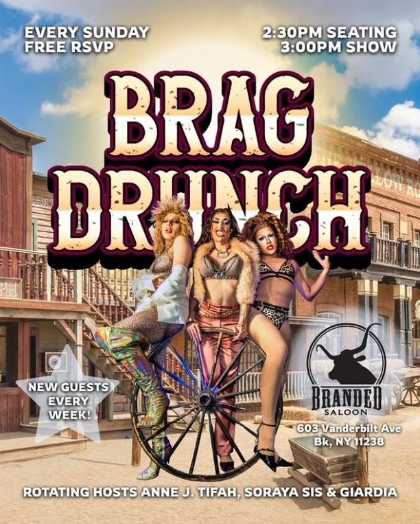 Brag Drunch at Branded Saloon