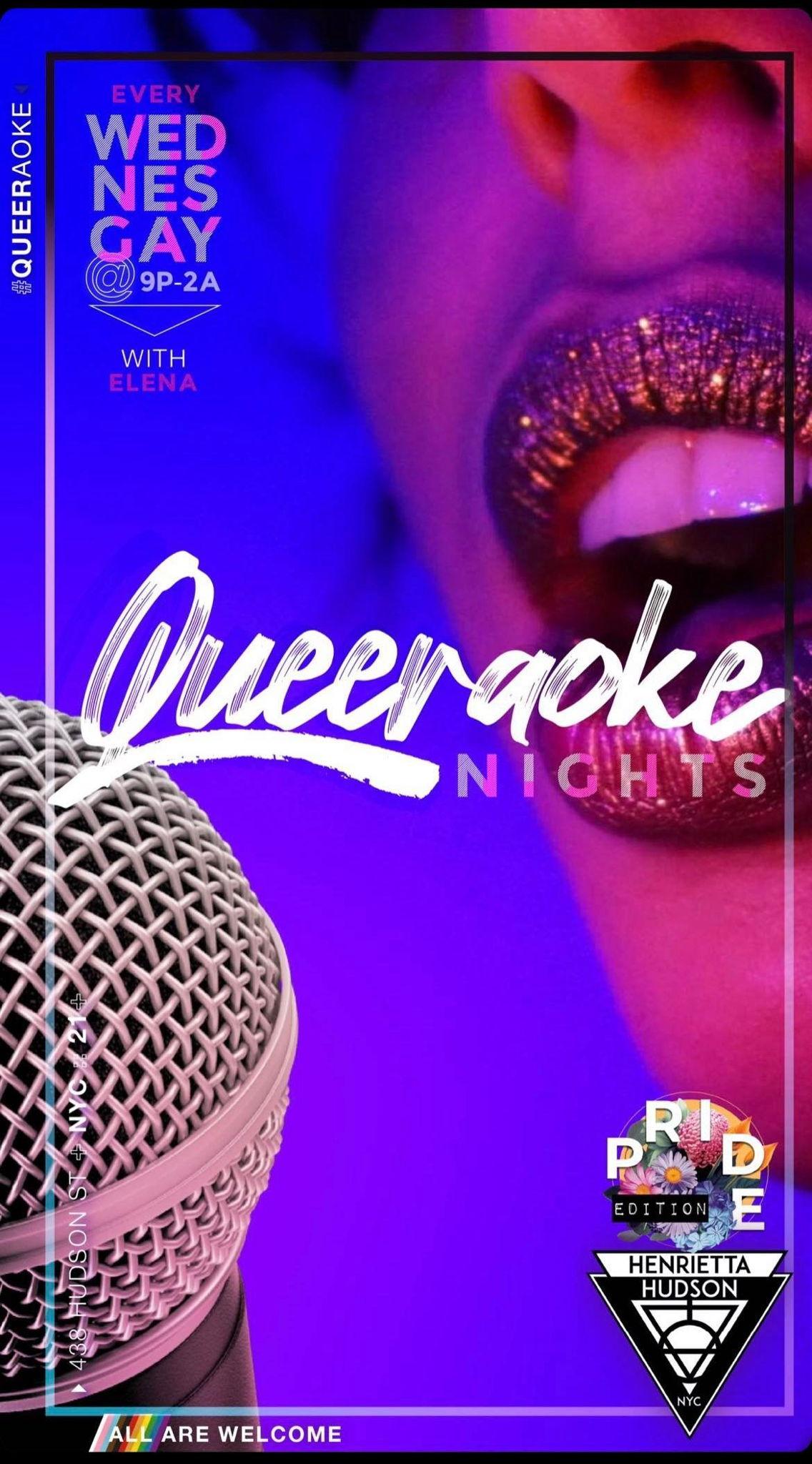 Queeraoke at Henrietta Hudson