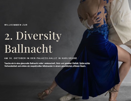 Diversity Ballnacht · Pallazo-Halle · Karlsruhe