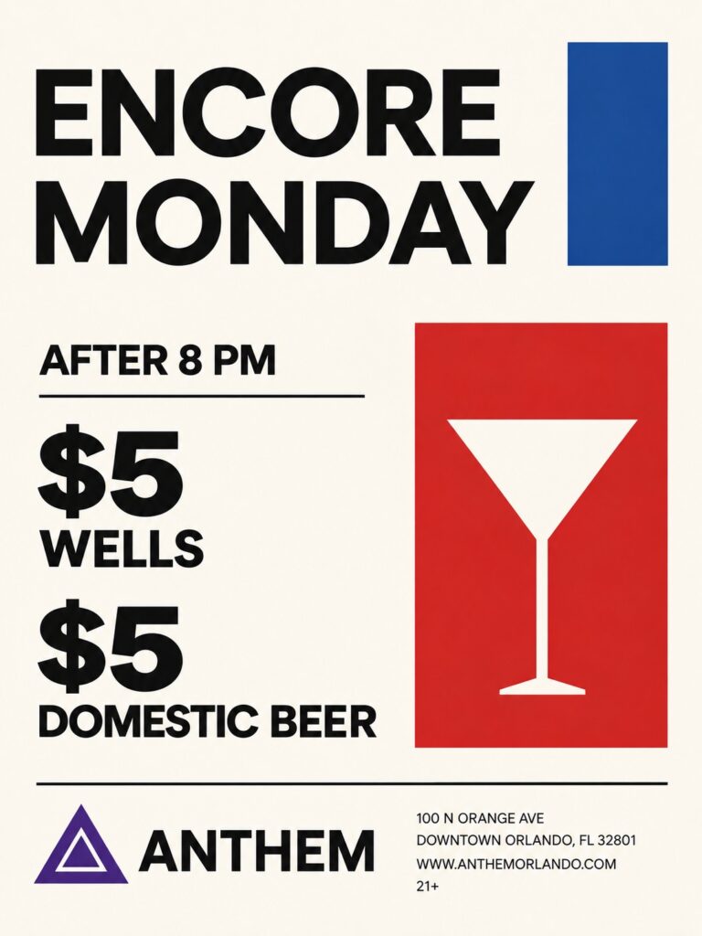 Encore Mondays at Anthem