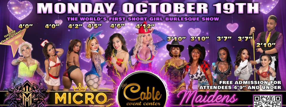 Kansas City, MO - Micro Maidens: The Show @ The Cable Event Center