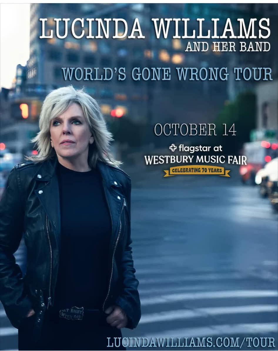 Lucinda Williams at Flagstar (Westbury Music Fair)