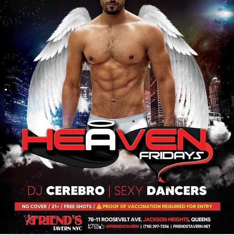 Heaven Fridays at Friends Tavern